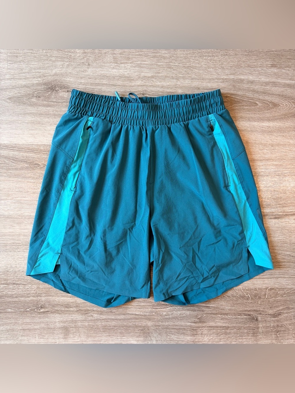 All In Motion blue athletic shorts
